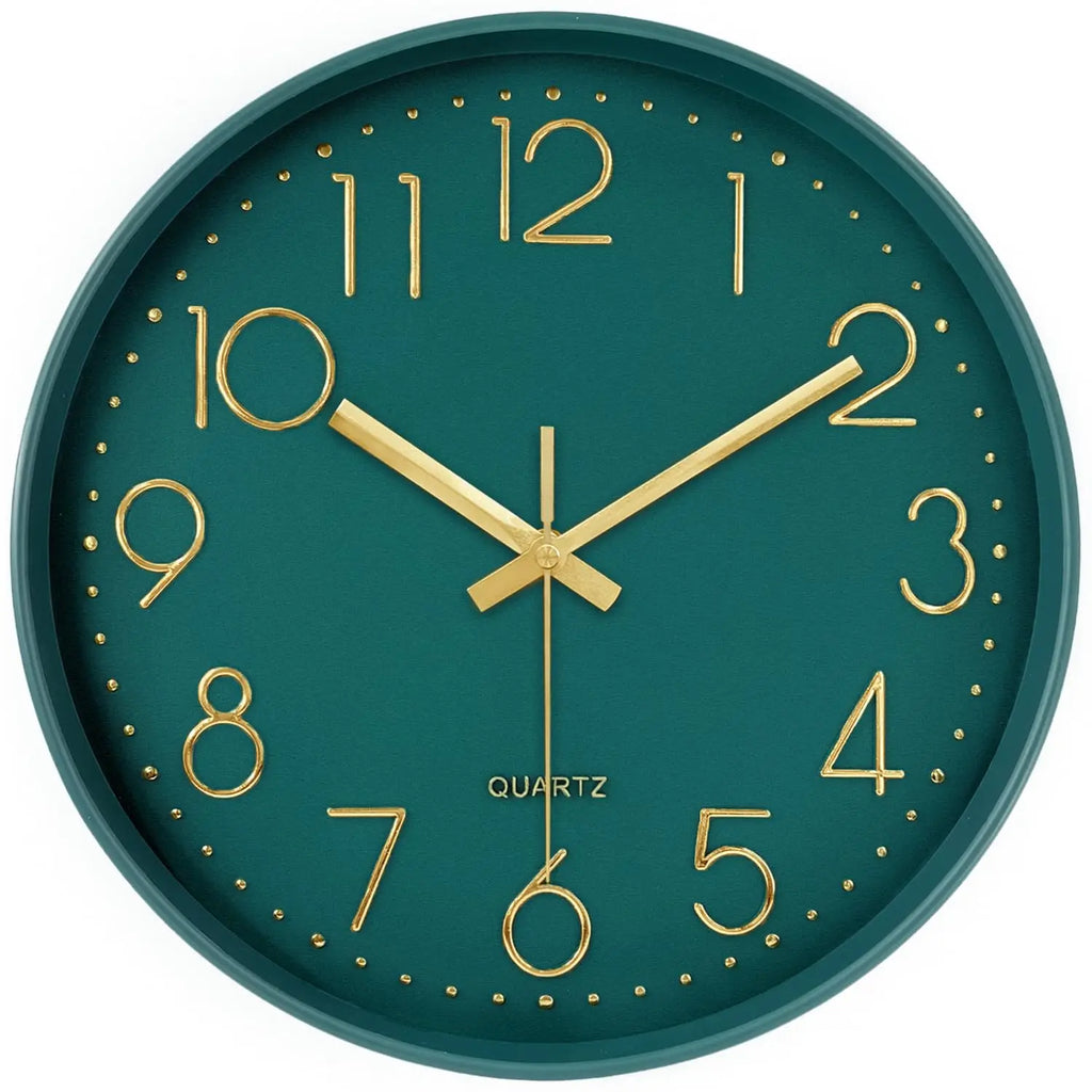 Modern Minimalist Wall Clock Silent 3D Digital Quartz Clock  Tempered Glass Clock for Living Room Bedroom Kitchen Office  Decor
