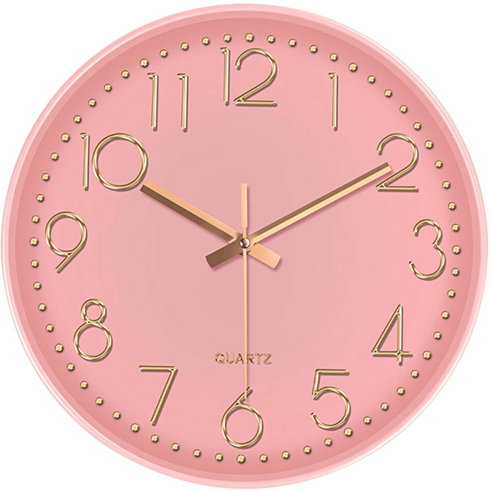 Modern Minimalist Wall Clock Silent 3D Digital Quartz Clock  Tempered Glass Clock for Living Room Bedroom Kitchen Office  Decor