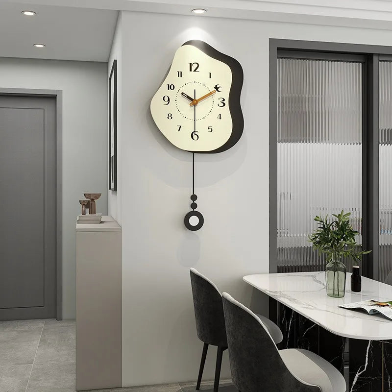 Clock Wall Clock Living Room Creative Geometric Style Home Fashion Simple Dining Room Wall Decoration Clock