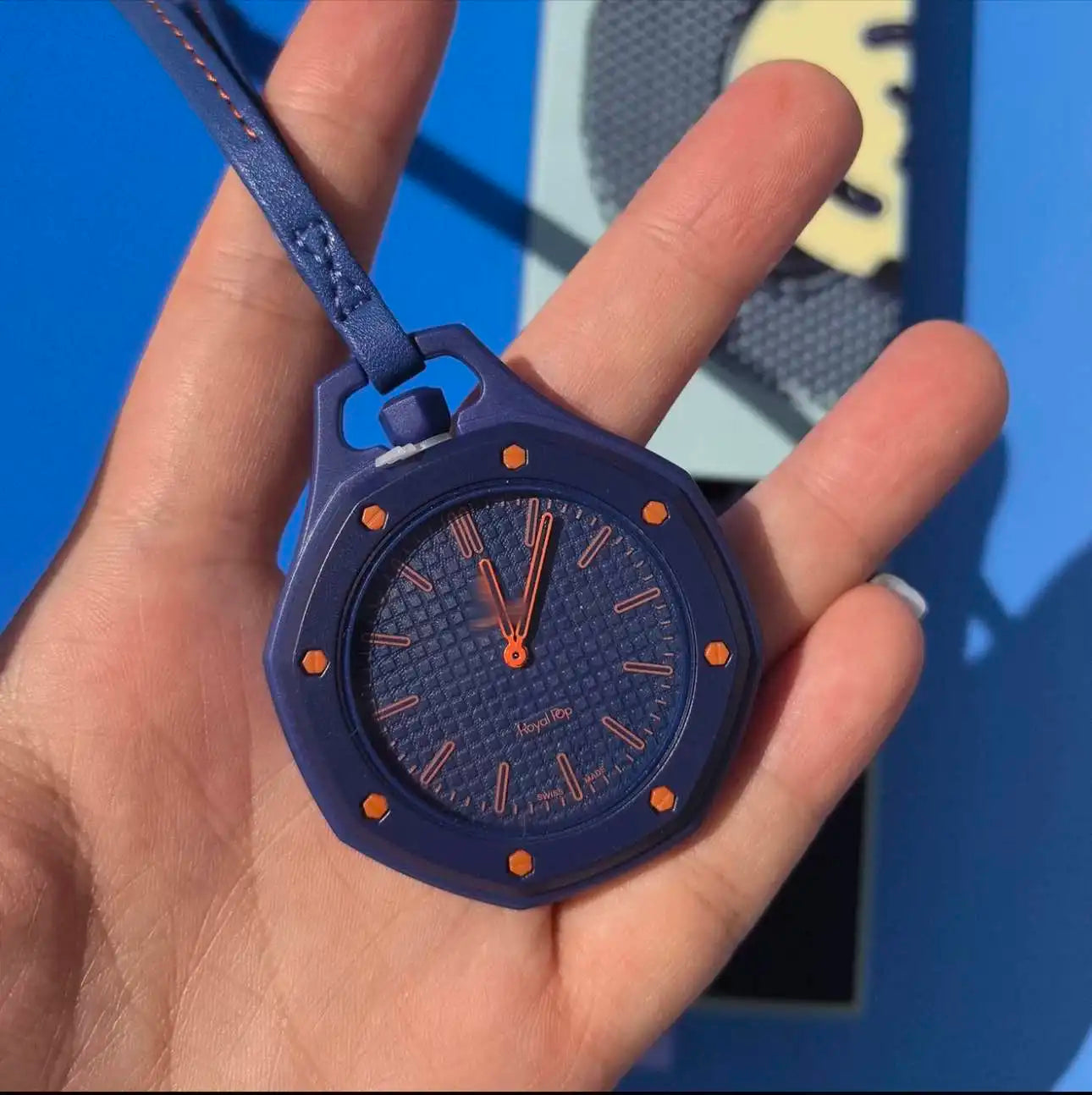 New AP SWATCH Joint Watch Quartz Strap AP Swatch Logo 1:1 Replica Royal Oak Pocket Watch Couple Watch Exquisite Holiday Gifts
