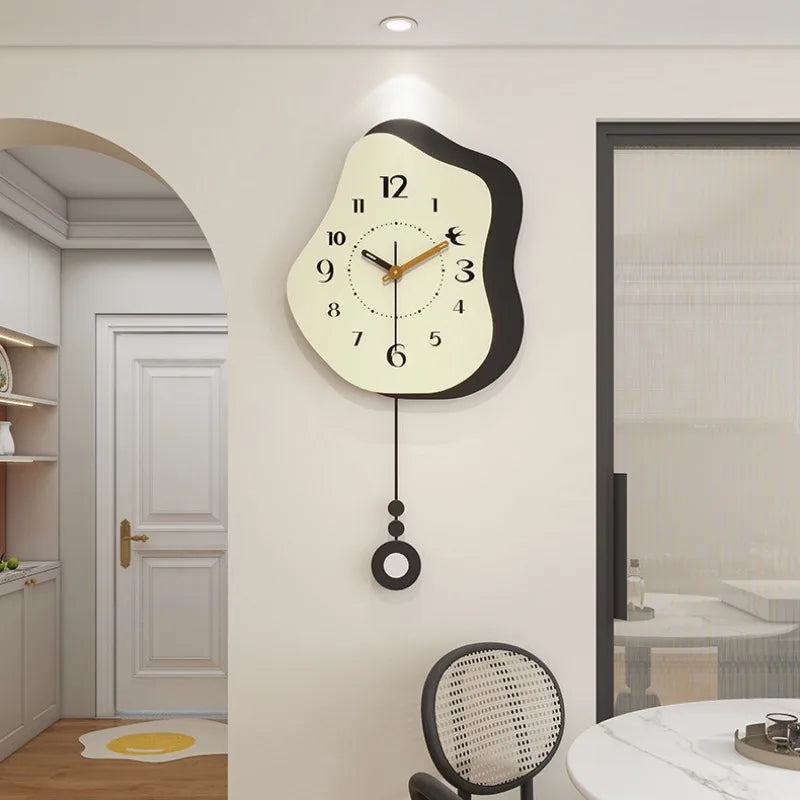 Clock Wall Clock Living Room Creative Geometric Style Home Fashion Simple Dining Room Wall Decoration Clock