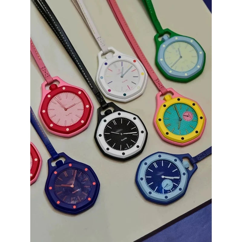 New AP SWATCH Joint Watch Quartz Strap AP Swatch Logo 1:1 Replica Royal Oak Pocket Watch Couple Watch Exquisite Holiday Gifts