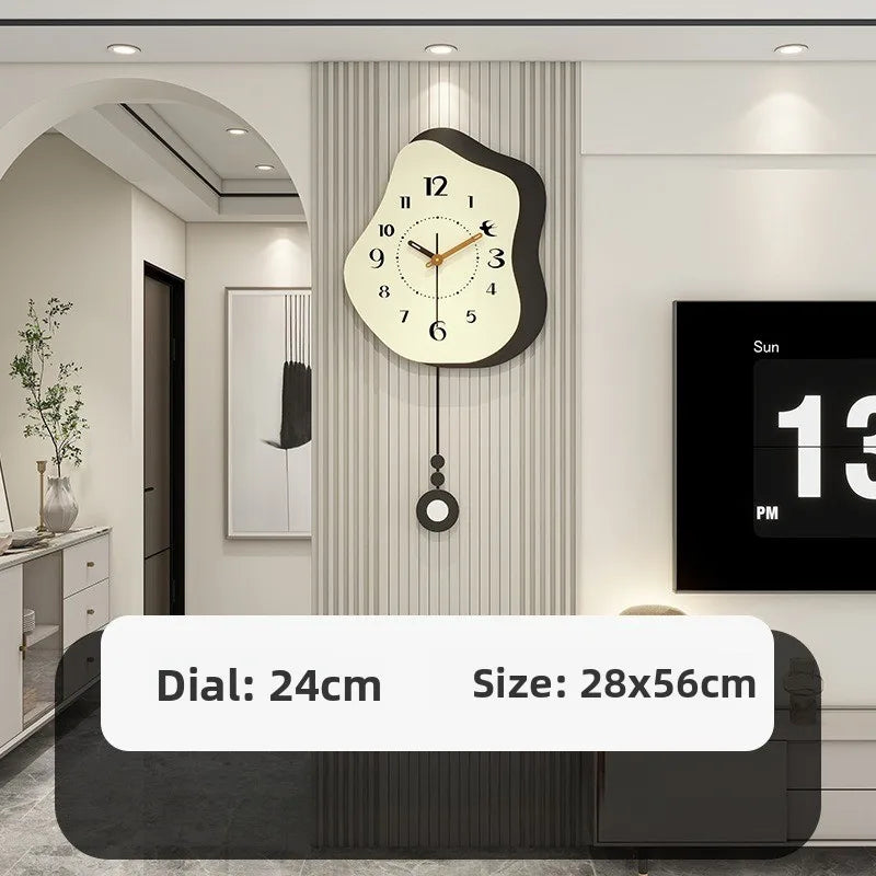 Clock Wall Clock Living Room Creative Geometric Style Home Fashion Simple Dining Room Wall Decoration Clock