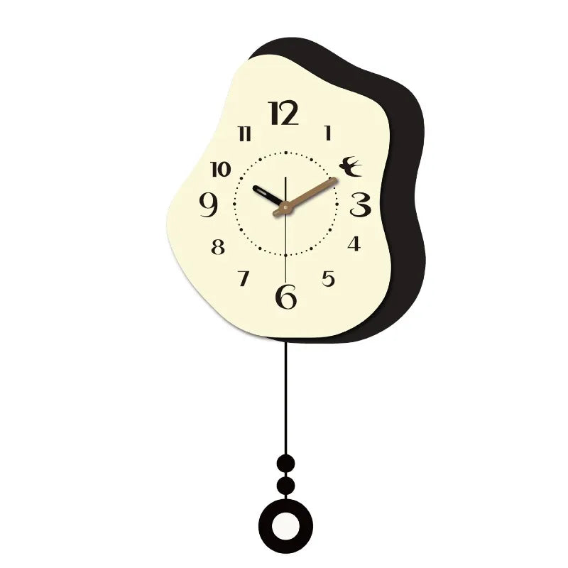 Clock Wall Clock Living Room Creative Geometric Style Home Fashion Simple Dining Room Wall Decoration Clock