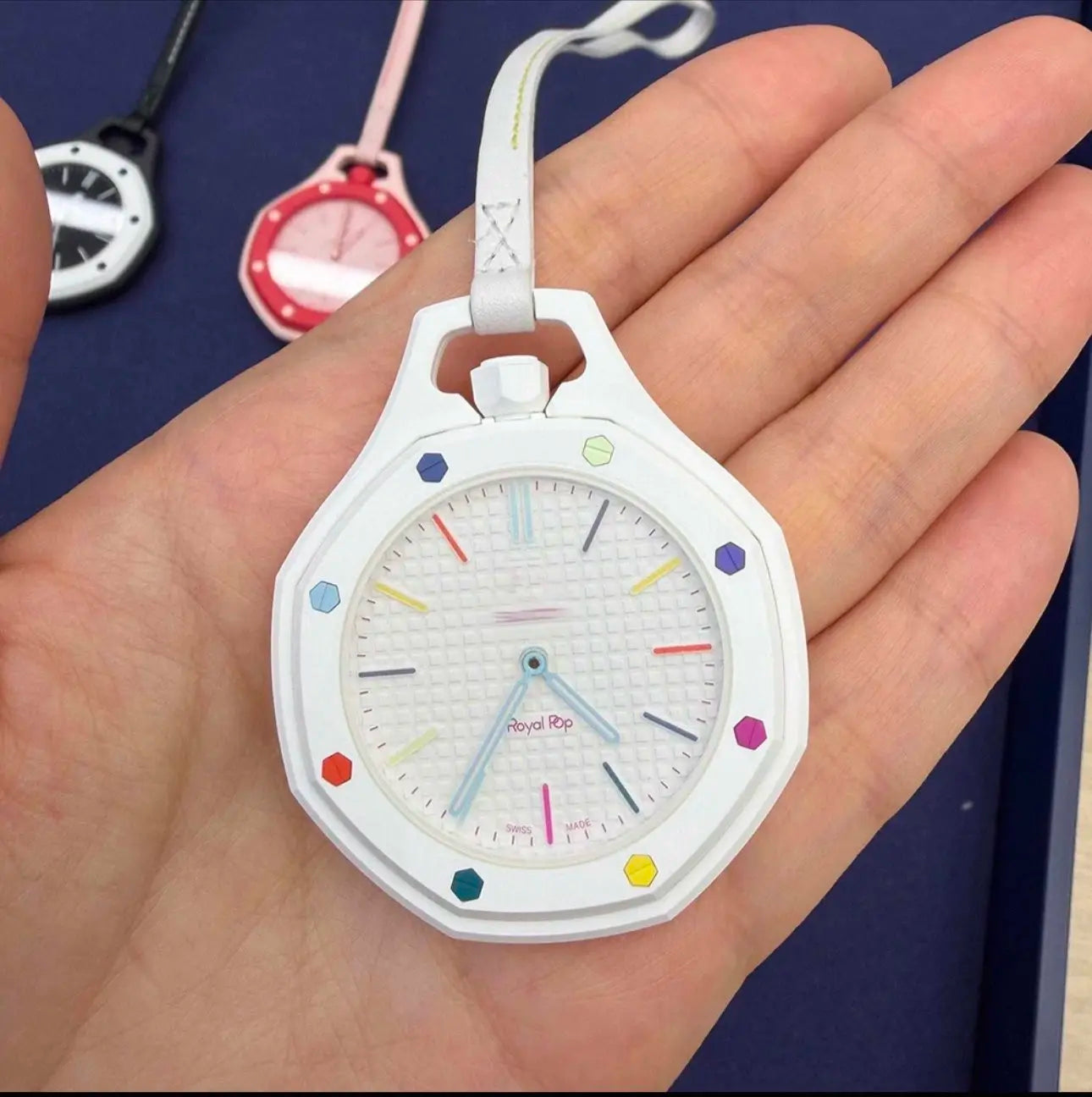New AP SWATCH Joint Watch Quartz Strap AP Swatch Logo 1:1 Replica Royal Oak Pocket Watch Couple Watch Exquisite Holiday Gifts